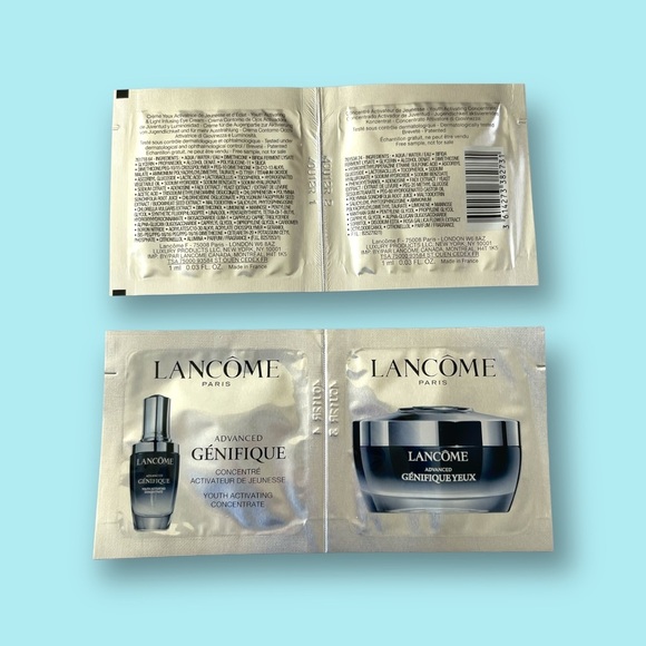 LANCÔME Eye Cream + Skin Corrector Serum Samples | Travel Size Bundle - Picture 6 of 6